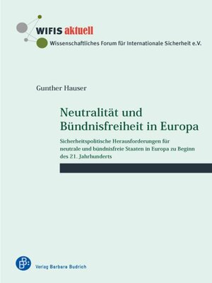 cover image of Neutralität und Bündnisfreiheit in Europa